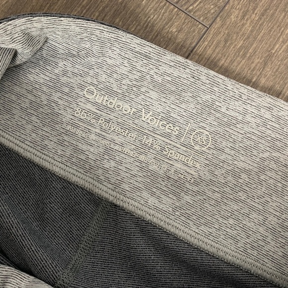 Outdoor Voices Springs 7/8 Leggings High rise Waist Colorblock Grey Size XS - Picture 11 of 14